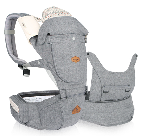 gray baby carrier