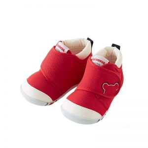 MIKI HOUSE FIRST BABY Shoes- Red (Stage 